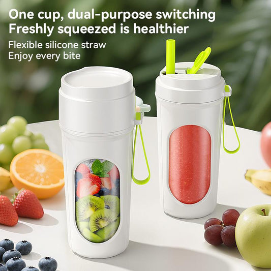 Juicewave Portable Blender Stainless Steel Whirlwind Blade High-Speed Motor for Smoothies Milkshakes & Baby Food Cooking Machine Green Juice Fruit Vegetable Multifunctional Cooking Machine Perfect for Kitchens Gyms Offices Christmas Gifts