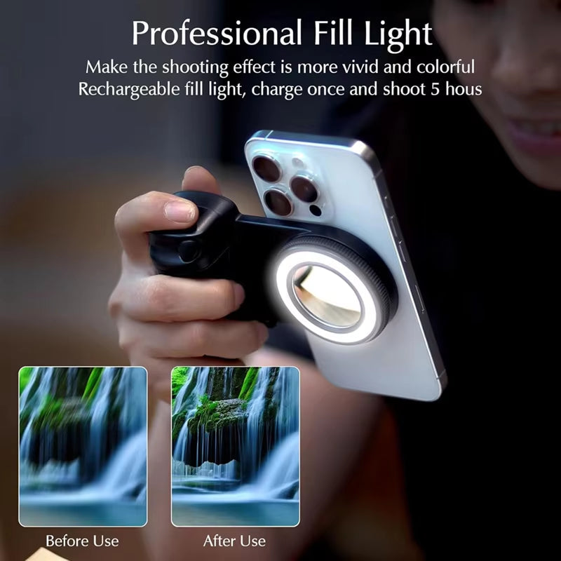 Magsafe Smartphone Camera Shutter Grip Bluetooth