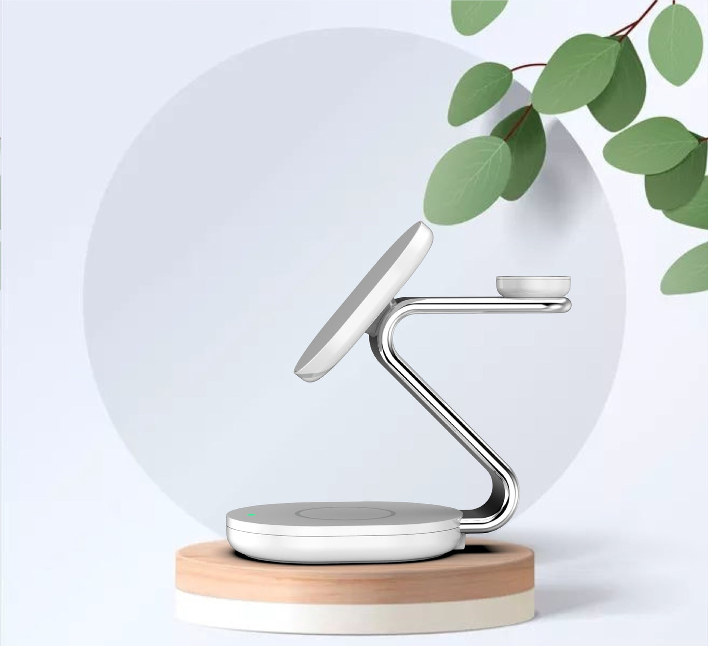 Three-In-One Magnetic Wireless Charger
