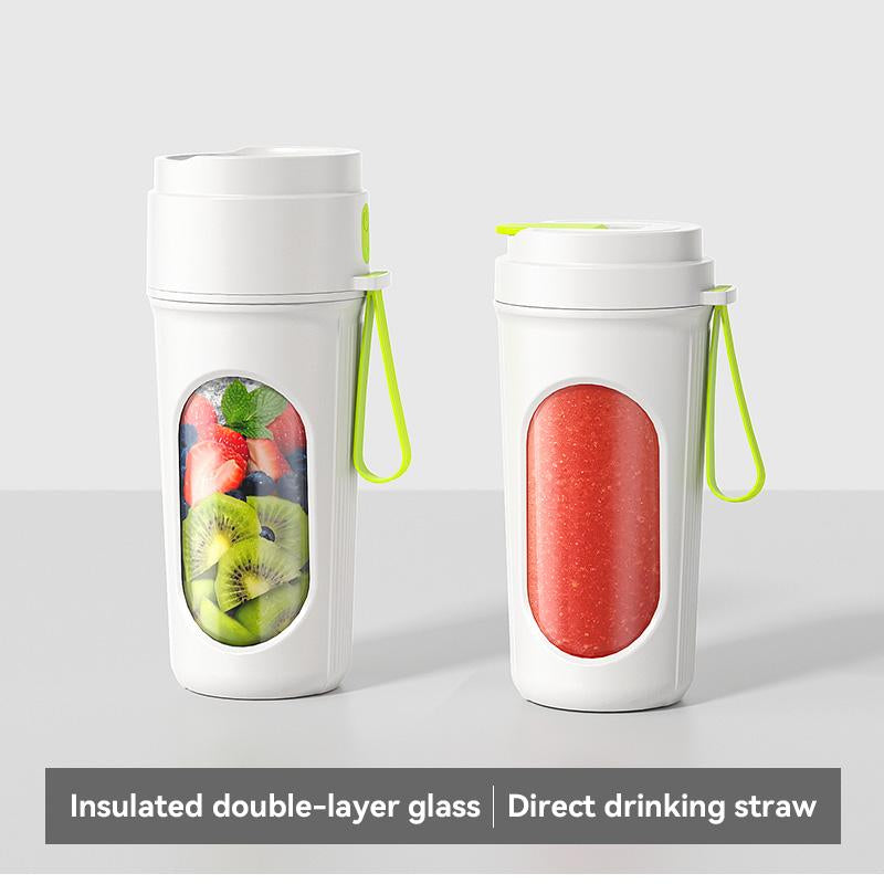 Juicewave Portable Blender Stainless Steel Whirlwind Blade High-Speed Motor for Smoothies Milkshakes & Baby Food Cooking Machine Green Juice Fruit Vegetable Multifunctional Cooking Machine Perfect for Kitchens Gyms Offices Christmas Gifts
